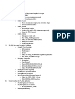 PLSQL Tuning Steps