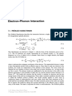 Electron-Phonon Interaction: 7.1. Frohlich Hamiltonian