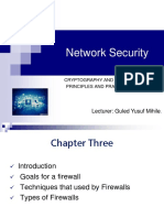 Network Security: Lecturer: Guled Yusuf Mihile