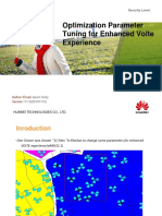 Optimization Parameter Tuning For Enhanced Volte Experience