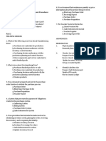 Questionnaire Expenditure Cycle