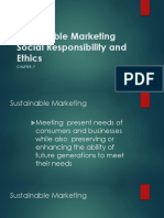 Sustainable Marketing Social Responsibility and Ethics