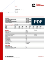 Model: Frequency: Fuel Type: C17 D5 (X-Series) 50 HZ Diesel: Generator Set Data Sheet