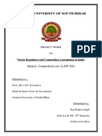 Sector Regulators and Competition Commission of India Final