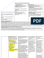 Classroom Interactions Daily Lesson Plan Template