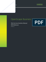 Openscape Business V1R2: Web Services Interface Manual Wsi Reference