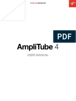 AmpliTube 4 User Manual PDF