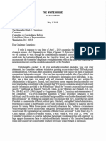 Cipollone Letter To Cummings - 05-01-2019