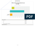 What Version of Pymssql Are You Running?: Answ Ered: 50 Skipped: 3