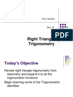 Day 38 Right Triangle Trig