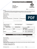 Account Closure Request Form (MCX)