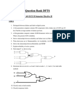 Question Bank DFTS: BE 4/4 ECE II Semester Elective II Unit I