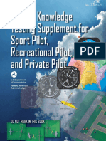 Airman Knowledge Testing Supplement For Sport Pilot, Rereational Pilot, and Private Pilot-OLD 2016 PDF