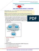 CCNP ROUTE Chapter 7 Exam Answers (Version 7) - Score 100%