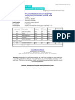 Central Board of Secondary Education Secondary School Examination (Class X) 2019