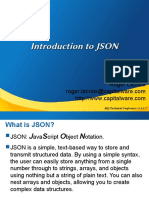 MQTC 2017 Introduction To JSON