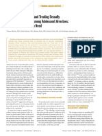 Detecting, Preventing, and Treating Sexually Transmitted Diseases Among Adolescent Arrestees: An Unmet Public Health Need