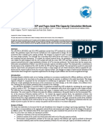 OTC 24063 Reliability of API, NGI, ICP and Fugro Axial Pile Capacity Calculation Methods