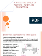 Brayton Cycle Reheat Regen Recolling