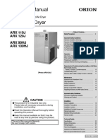 Orion Air Dryer - Instruction Mannual AR