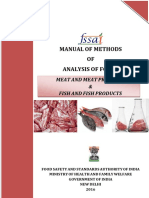 Manual of Methods OF Analysis of Foods: Meat and Meat Products & Fish and Fish Products