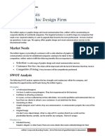 Swot Analysis Arifinjr Graphic Design Firm: Executive Summary