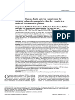 Results of Gamma Knife Anterior Capsulotomy For Refractory Obsessive-Compulsive Disorder: Results in A Series of 10 Consecutive Patients