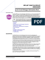 Mplab Snap In-Circuit Debugger Mplab Snap In-Circuit Debugger Information Sheet