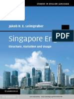 Singapore English - Structure, Variation, and Usage PDF