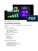 Volte Ims Control Plane Kpi