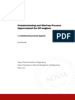 Commissioning and Start-Up Process Improvement For DF-engines