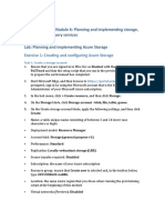 Lab Answer Key: Module 6: Planning and Implementing Storage, Backup, and Recovery Services Lab: Planning and Implementing Azure Storage