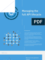 Managing The Full API Lifecycle Ebook - 0 PDF