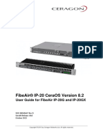 Fibeair® Ip-20 Ceraos Version 8.2: User Guide For Fibeair Ip-20G and Ip-20Gx