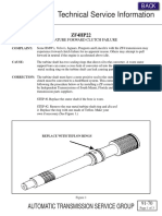 Technical Service Information: Automatic Transmission Service Group
