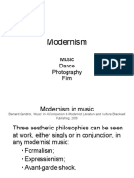 Modernism in Music