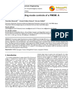 Synergetic and Sliding Mode Controls of A PMSM: A Comparative Study