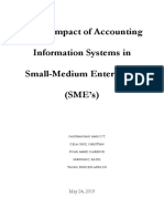 The Impact of Accounting Information Systems in Small-Medium Enterprises (SME's)