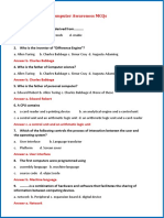 Computer Awareness MCQs PDF