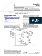 Circuit Note: 12-Bit, 4-20ma Loop-Powered Thermocouple Measurement System Using ARM Cortex-M3