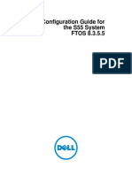 FTOS Configuration Guide For The S55 System FTOS 8.3.5.5