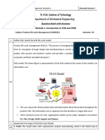 Question Bank PLM Module 1