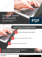 Computer System Servicing NCII: Marvin B. Broñoso