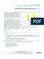 Series and Parallel Circuits: Lesson Focus