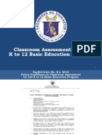 K To 12 Assessment PDF