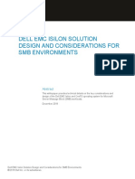 Isilon Design Consideration For SMB Environment PDF