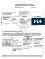 I S FBA / BIP T: Ndividual Tudent Emplate