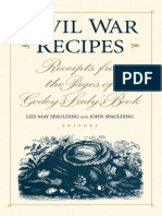 Civil War Recipes