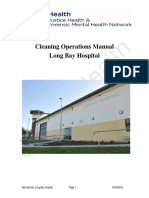 Health: Cleaning Operations Manual Long Bay Hospital