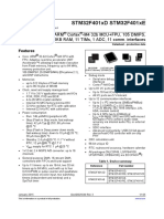 Stm32f401re PDF